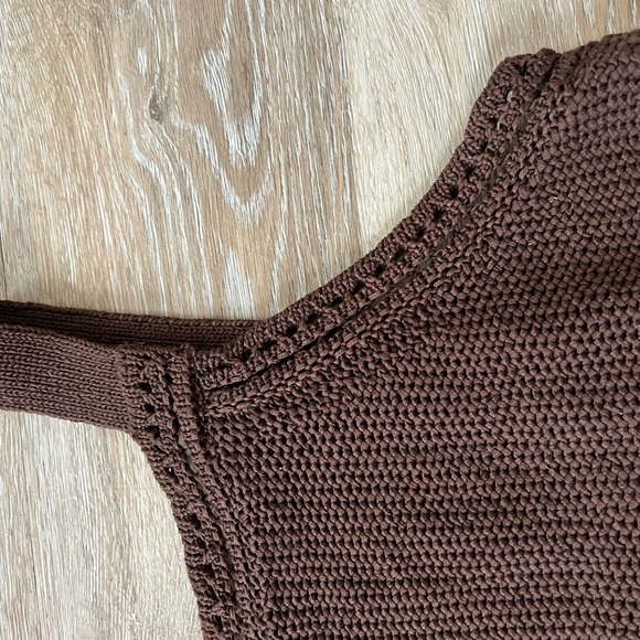 Banana Republic Brown Knit Tank Top - Picture 2 of 3